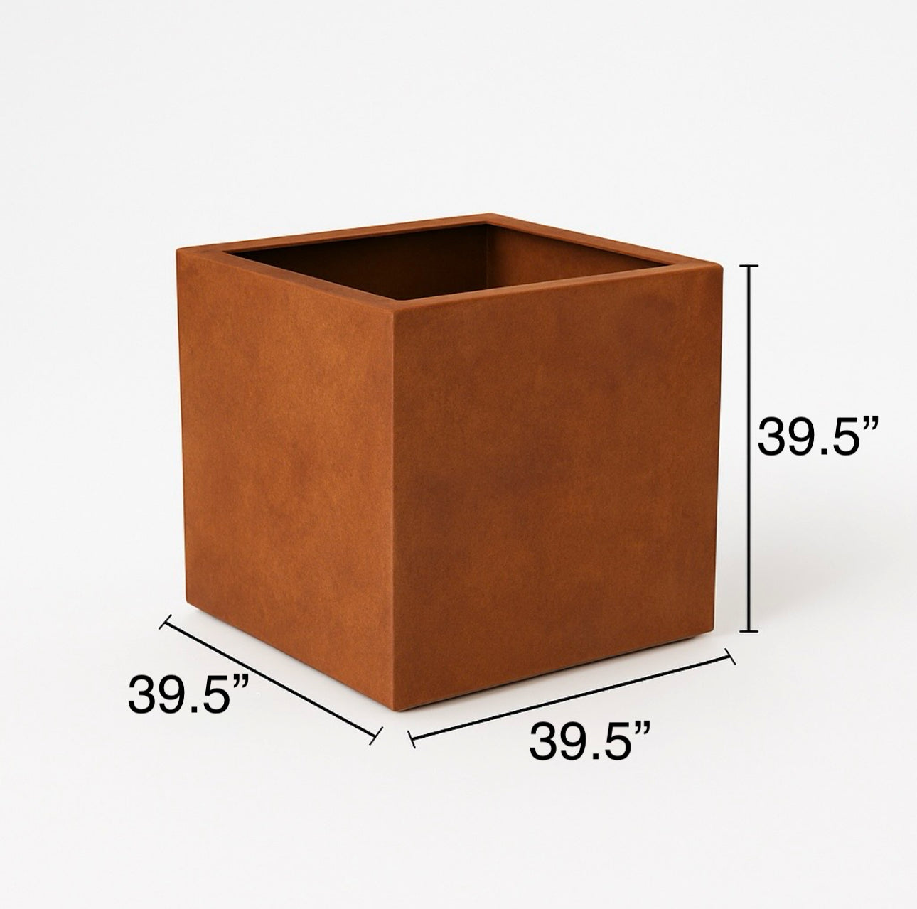 Square Steel Planters
