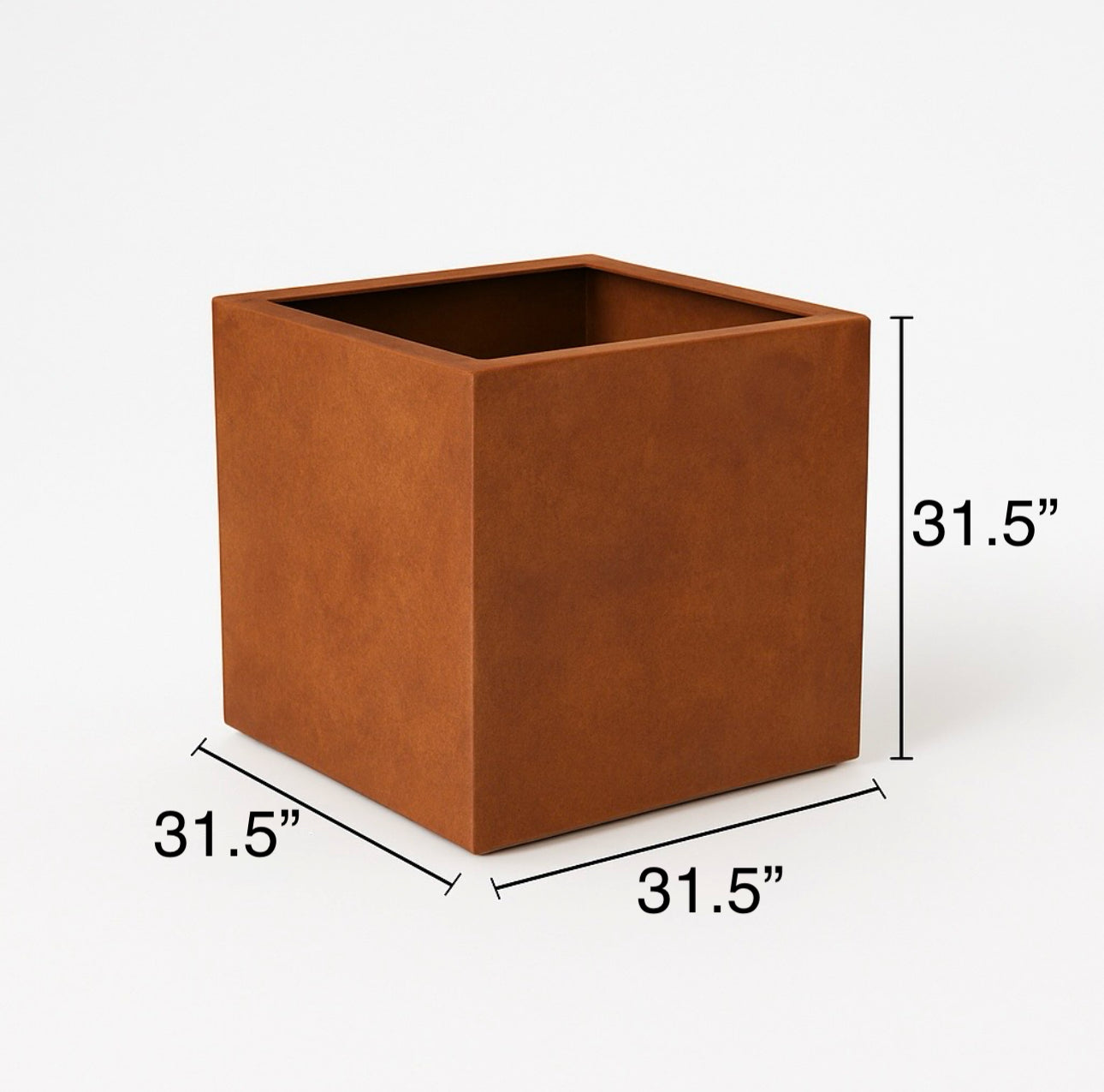Square Steel Planters