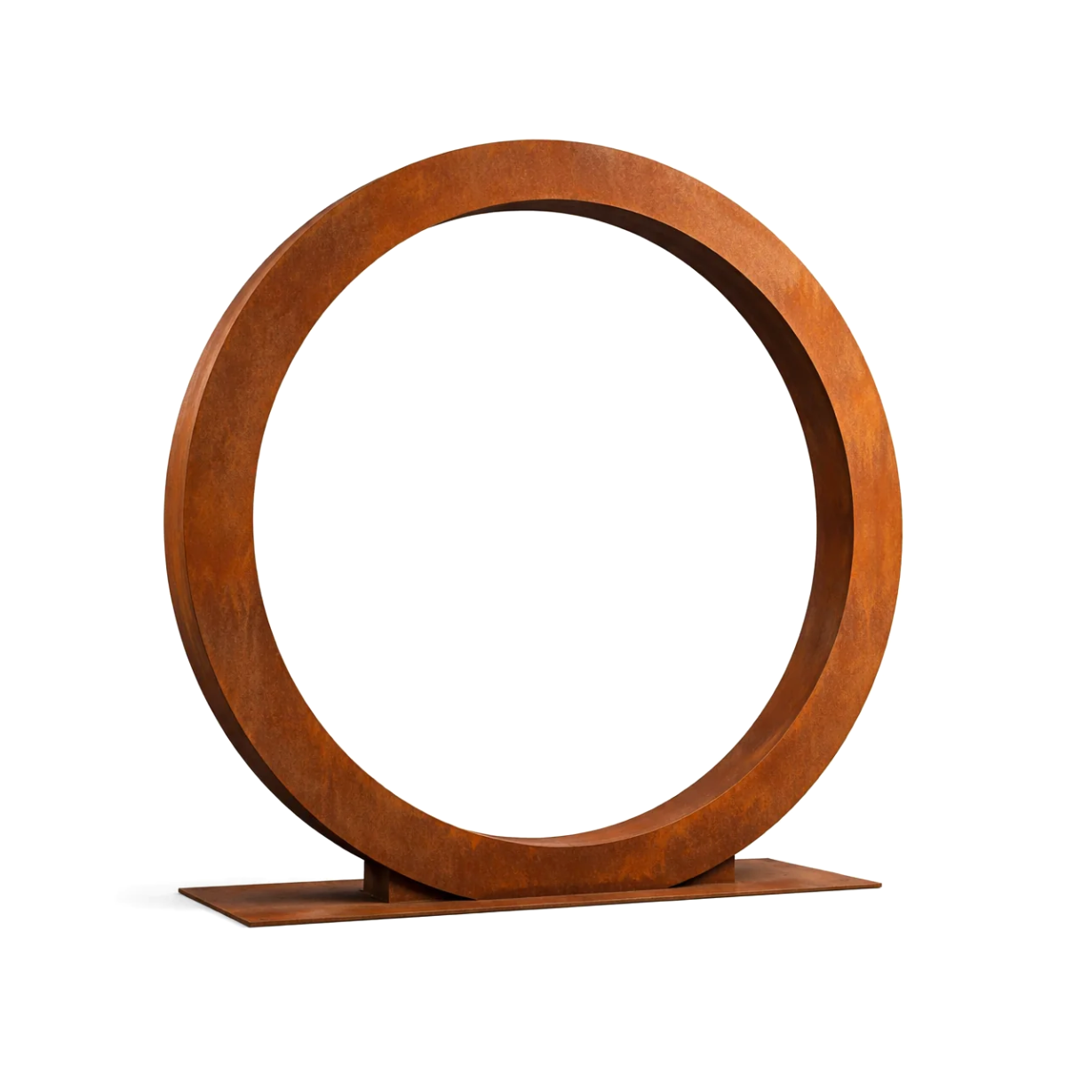Corten Steel Moongate Garden Archway