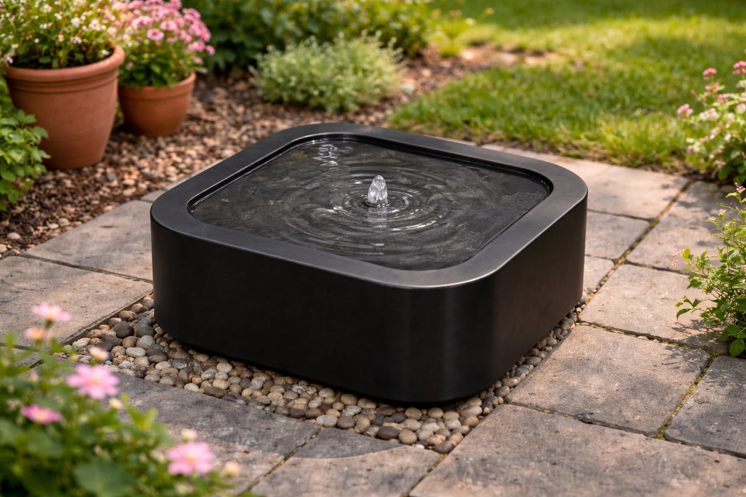 Mesa Soft Square Fountain