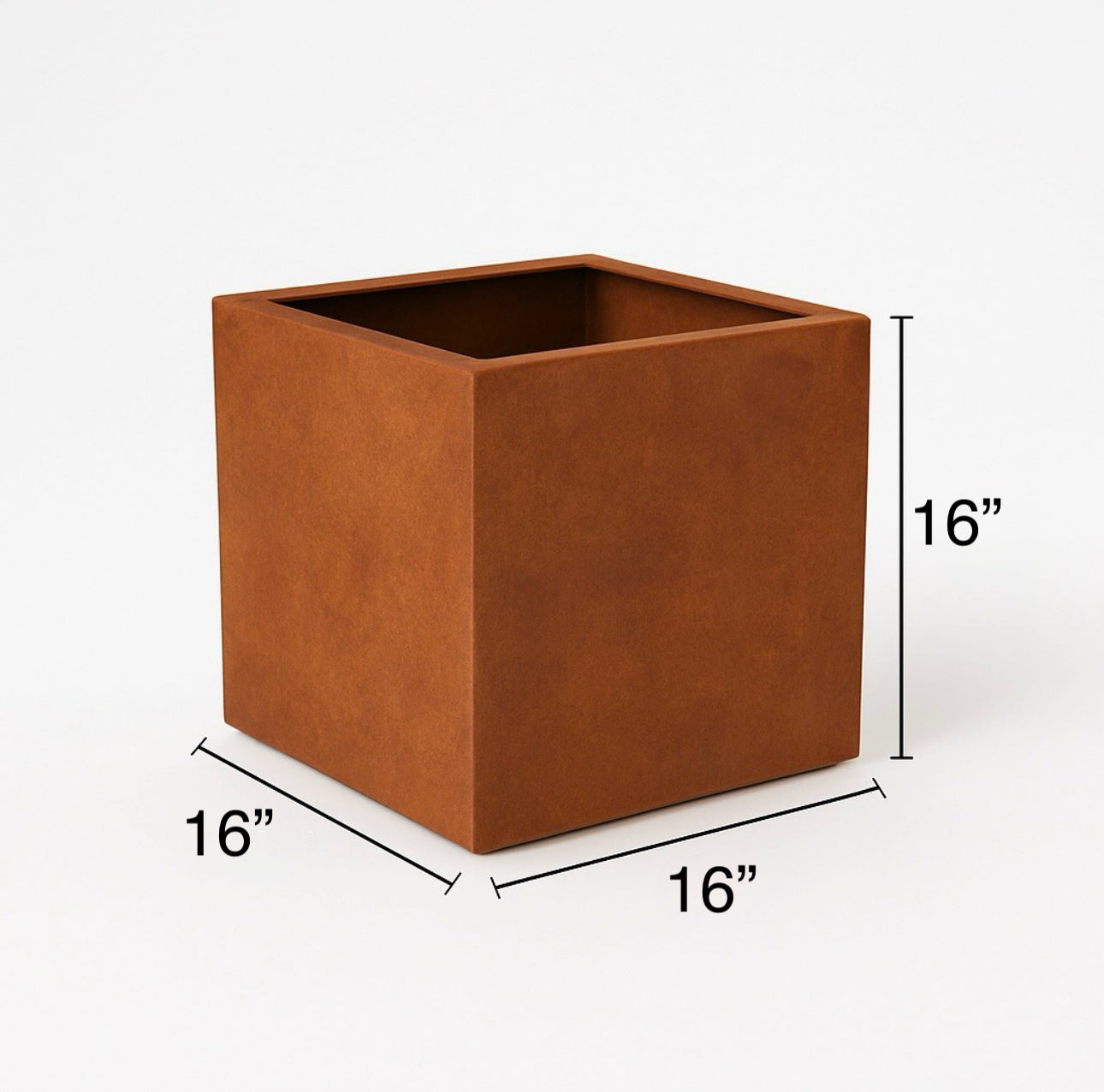 Square Steel Planters