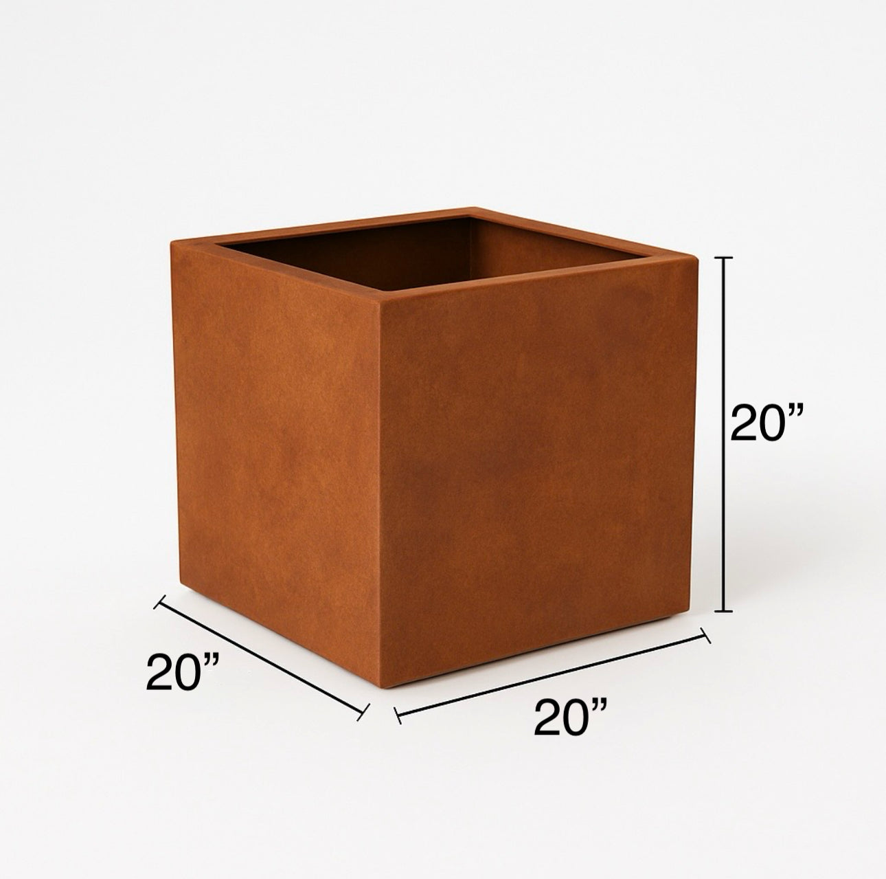 Square Steel Planters