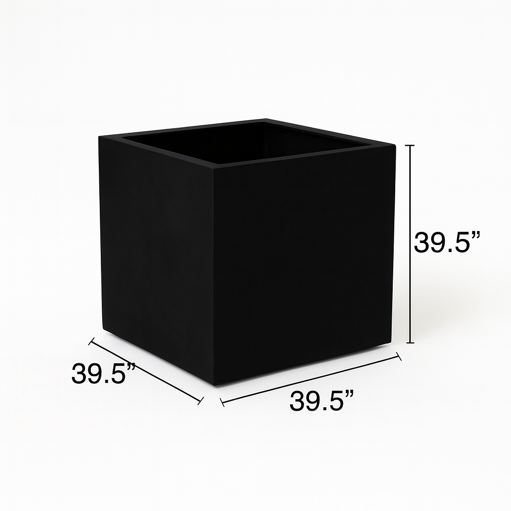 Square Steel Planters