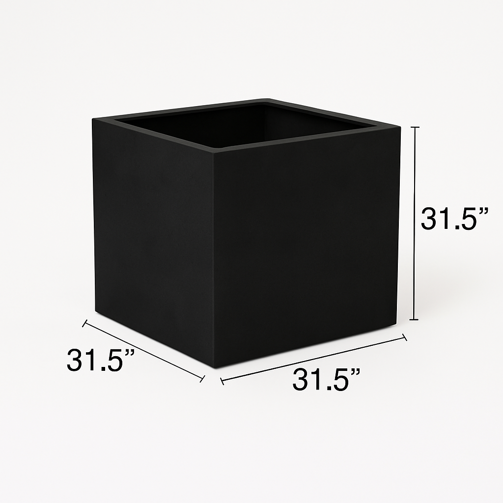 Square Steel Planters
