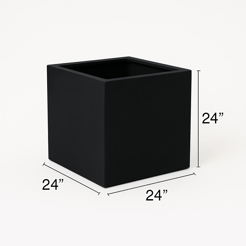Square Steel Planters