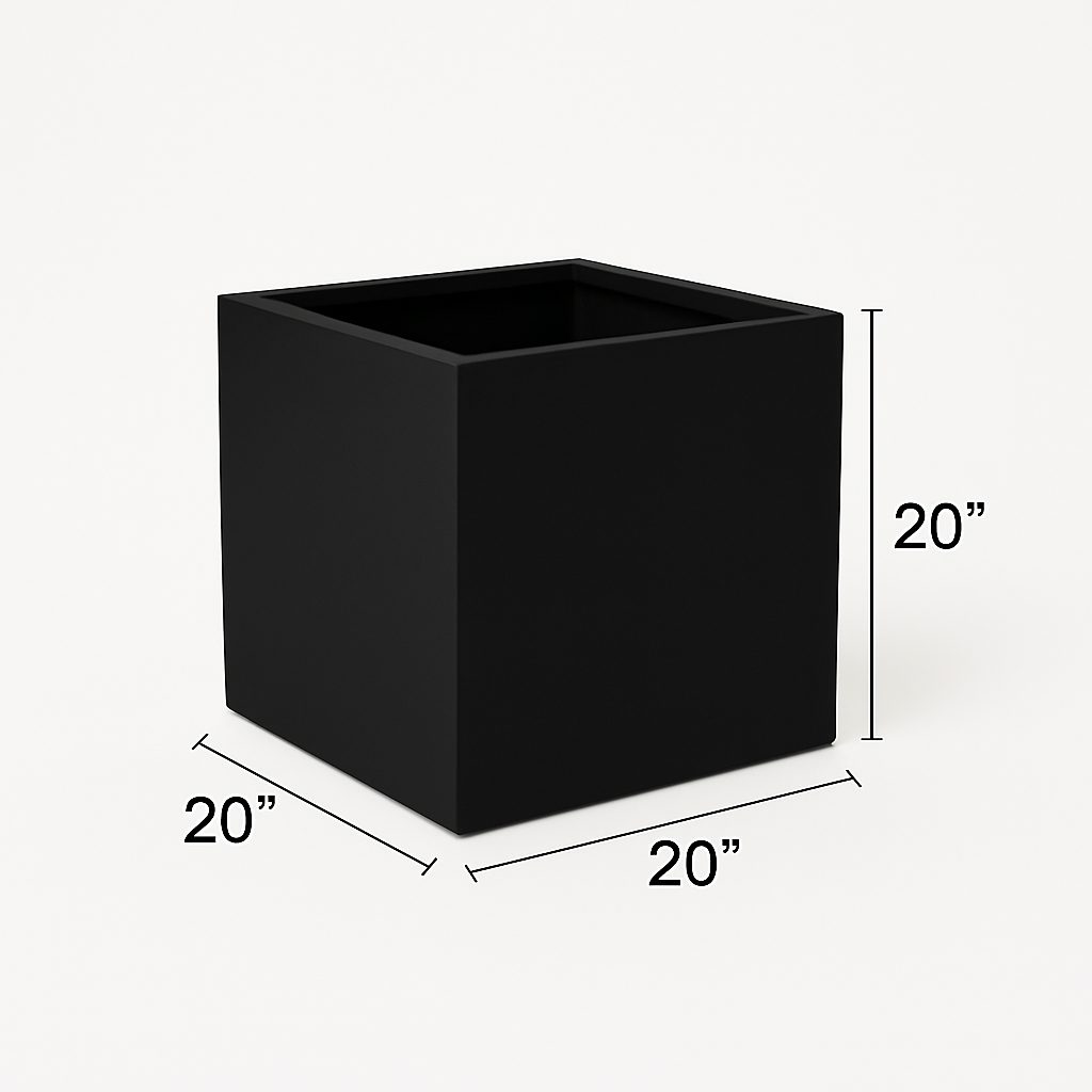 Square Steel Planters
