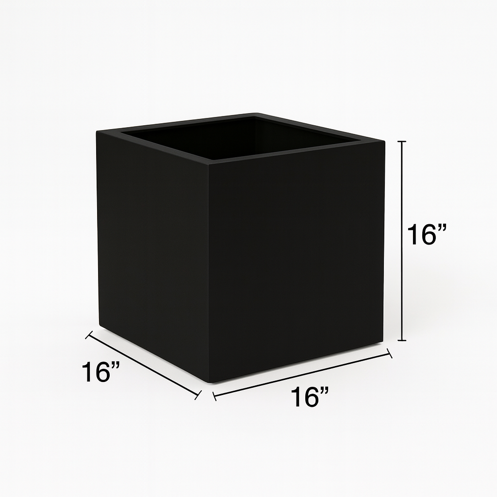 Square Steel Planters