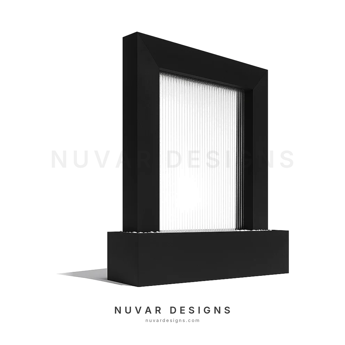 Serenity Frame Rain Curtain Fountain