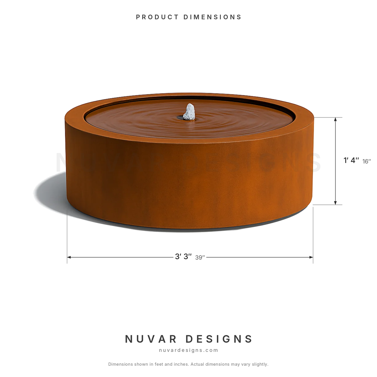 Mesa Circular Fountain