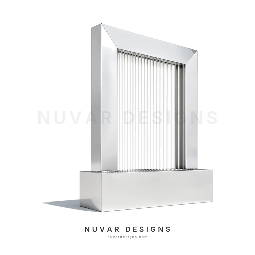 Serenity Frame Rain Curtain Fountain